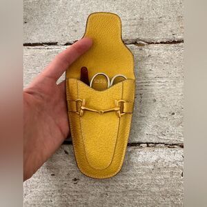 Rare Vintage Gucci 70s Horse-bit Manicure Set